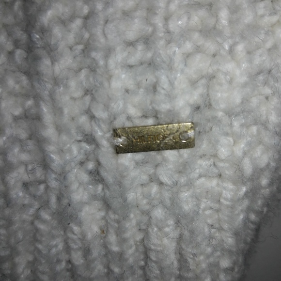 CABLE KNIT COWL NECK WOMEN SWEATER L - Picture 4 of 4